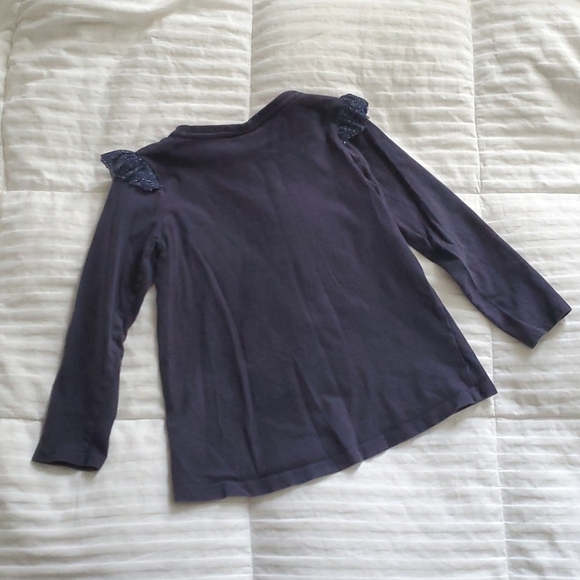 Peppa Pig Ruffled Shoulder Embroidered Party Shirt - Picture 5 of 6